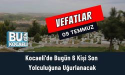 Kocaeli'de Bugün 6 Kişi Son Yolculuğuna Uğurlanacak