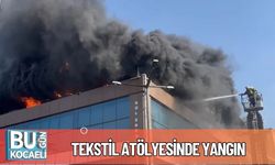 Tekstil Atölyesinde Yangın Paniği