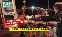 Motosikletle Yayanın Çarpıştığı Kazada 1 Kişi Hastanelik Oldu