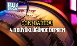 Son Dakika! 4.8 Büyüklüğünde Deprem