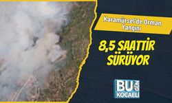 Karamürsel’de Orman Yangını 8,5 Saattir Sürüyor