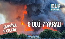 Fabrika Patladı: 9 Ölü, 7 Yaralı