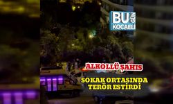 Alkollü Şahıs Sokak Ortasında Terör Estirdi