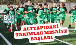 Altyapıdaki Takımlar Mesaiye Başladı