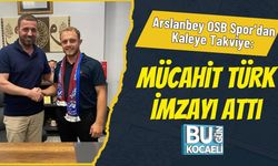 Arslanbey OSB Spor’dan Kaleye Takviye: Mücahit Türk İmzayı Attı