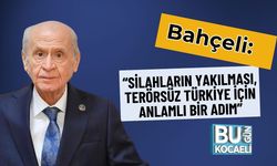 Bahçeli: “Silahların Yakılması, Terörsüz Türkiye İçin Anlamlı Bir Adım”