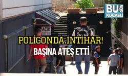 Poligonda İntihar! Başına Ateş Etti