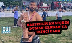 Başpehlivan Seçkin Duman Çardak’ta İkinci Oldu