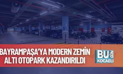 Bayrampaşa’ya Modern Zemin Altı Otopark Kazandırıldı