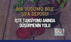Bir Yudumu Bile Şifa Deposu! İşte Tansiyonu Anında Düşürmenin Yolu