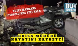Kuzey Marmara Otoyolu’nda feci kaza: Brisa Müdürü hayatını kaybetti