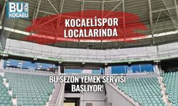 Kocaelispor Localarında Bu Sezon Yemek Servisi Başlıyor