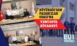 Büyükgöz’den Pazarcılar Odası’na Yeni Ofis Ziyareti