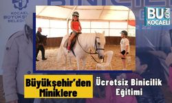 Büyükşehir’den Miniklere Ücretsiz Binicilik Eğitimi