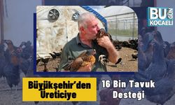 Büyükşehir’den Üreticiye 16 Bin Tavuk Desteği