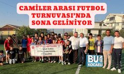 Camiler Arası Futbol Turnuvası’nda Sona Geliniyor