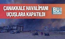 Çanakkale Havalimanı Uçuşlara Kapatıldı