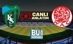 Canlı | Kocaelispor 1 -  Wydad Casablanca 0