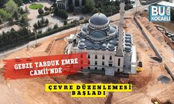 Gebze Tabduk Emre Camii’nde Çevre Düzenlemesi Başladı