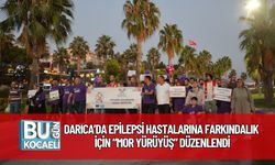 Darıca’da Epilepsi Hastalarına Farkındalık İçin “Mor Yürüyüş” Düzenlendi