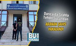 Darıca’da Silahla Tehdit Suçundan Aranan Şahıs Yakalandı