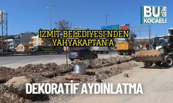 İzmit Belediyesi’nden Yahyakaptan’a Dekoratif Aydınlatma