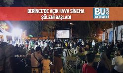 Derince’de Açık Hava Sinema Şöleni Başladı