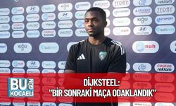 Dijksteel: "Bir Sonraki Maça Odaklandık"