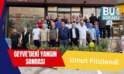 Geyve’deki Yangın Sonrası Umut Filizlendi
