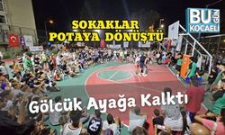 Sokaklar Potaya Dönüştü, Gölcük Ayağa Kalktı