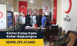 Körfez Kızılay Kadın Kolları Başkanlığına Serpil Efe Atandı