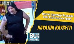 Market Alışverişi Sırasında Kalp Krizi Geçiren Adam Hayatını Kaybetti
