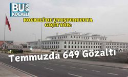 Kocaeli’de Uyuşturucuya Geçit Yok: Temmuzda 649 Gözaltı