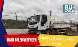 İzmit Belediyesi'nden Liyakat Odaklı Şoför Alımı