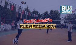Fevzi Çakmak’ta Voleybol Heyecanı Başladı