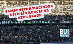 Samsunspor Maçından Disiplin Kuruluna Sevk Olduk