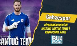 Gebzespor, Diyarbakırspor’un Kalecisi Cantuğ Temel’i Kadrosuna Kattı