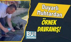 Duyarlı Muhtardan Örnek Davranış!