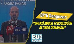 DP’li Şengezer: “Emekli Maaşı Yoksulluğun Altında Olmamalı”
