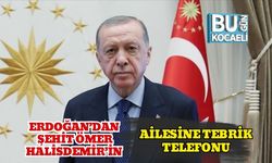 Erdoğan’dan Şehit Ömer Halisdemir’in Ailesine Tebrik Telefonu