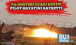 F16 Gösteri Uçağı Düştü! Pilot Hayatını Kaybetti