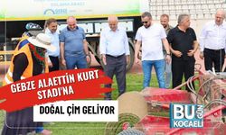 Gebze Alaettin Kurt Stadı'na Doğal Çim Geliyor