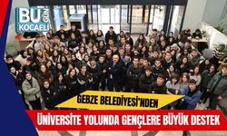 Gebze Belediyesi’nden Üniversite Yolunda Gençlere Büyük Destek