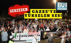 Gebzeden Gazze’ye Yükselen Ses!