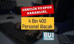 Gençlik ve Spor Bakanlığı, 4 Bin 400 Personel Alacak