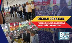 Gökhan Günaydın, “Mazot 55 Lira, Vatandaş Alışveriş Yapamıyor”