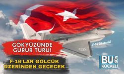Gökyüzünde Gurur Turu! F-16’lar Gölcük Üzerinden Geçecek