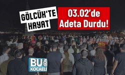 Gölcük’te Hayat 03.02’de Adeta Durdu!