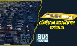 Sürücüler Dikkat! Gümüşova Viyadüğü’nde Yoğunluk