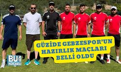 Güzide Gebzespor’un Hazırlık Maçları Belli Oldu